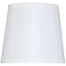 Hard-Back, Drum Lamp Shade, White