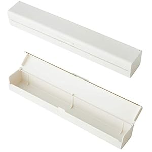 Mankoo Aluminiumfolie plastic dispenser, een handige keukendispenser gebruikt voor het vastklampen van folie en…