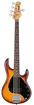 Sterling by Music Man S.U.B. Series Ray5 StingRay Bass, 5-String, Honey Burst Satin
