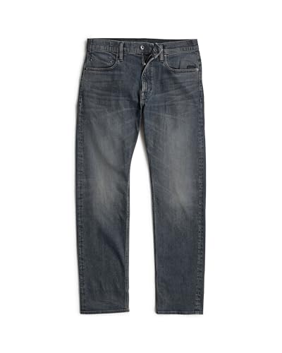Homme Jean Mosa Straight, Bleu (antic sand blast D23692-D775-G803), 31W / 36L