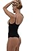8 Of Hearts Seamless Firm Control Shapewear Open Bust Bodysuit Body Shaper Thong Black