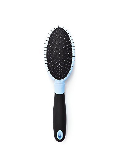 DomePet 2-in-1 Dual Pet Brush Comb, Best Quality and Professional Deshedding Tool, Blue