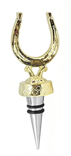 Thoroughbred Horseshoe Wine Bottle Stopper