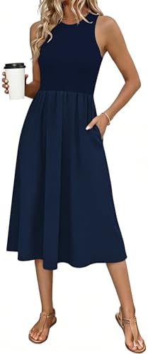 square neck midi dress amazon Ododos Square Neck Midi Dress Review