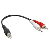 Cmple - Y-Adapter (1 RCA Plug to 2 RCA Plugs)