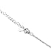 LEMONDROP 925 Sterling Silver Sideways Cross Necklace