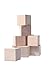 Wooden Cubes - 10-Piece Large Solid Wood Square Blocks - Natural Unfinished Blank Wood Cubes for Math, Puzzle Making, DIY Crafts Projects - 1.5 x 1.5 x 1.5 Inches