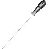Creality Official Clog Poke, 0.4mm Needles Cleaner Perfect for Any 1.75mm 3D Printer Nozzle Cleaning Kit Stainless Steel with Soft Rubber Handle