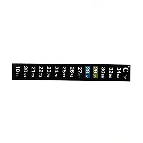 CoCocina 5Pcs AT-003 0-60 °C Thermometer Liquid Crystal Color Change Thermometer Waterproof Temperature Measurement Tool - Thumbnail 5