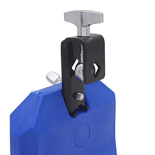 Florenceenid 1PC Blue Percussion Drum Bell Block Cowbell Cow Bell Mountable Mallet Musical Instrument Accessory Parts