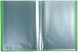 Exacompta 8843E Semi-Rigid PP A4 Display Book 80 Views 40 Pockets Green view 3