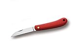 5791/R Antonini Lambs Foot Grafting Knife with Red Handle