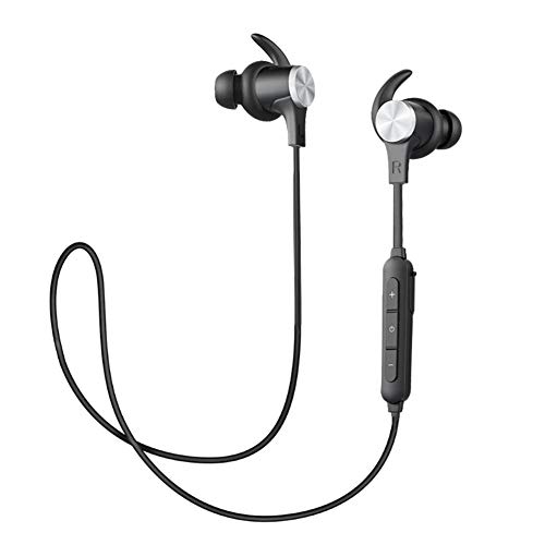 Bluetooth Headphones, Wireless Bluetooth 4.1 Aptx Stereo Magnetic Earbuds Snug Fit for Sports with Built in Mic BT-519 Earphone(7 Hours Playtime, IPX5 Waterproof, CVC 6.0 Noise Cancelling Microphone)