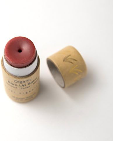 Organic Tinted Vegan Lip Balm in"Rouge". Sheer Lip Color. Eco-friendly packaging. 0.28 oz.