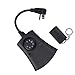 Woods 59746WD 24-Hour Automatic Photocell Remote Control Timer with 3 Grounded Outlets Ideal for Automating Holiday Decorations, Christmas Outdoor Lighting, Weatherproof, Adjustable up to 80 ft. away, 125-volt, 60-hertz primary