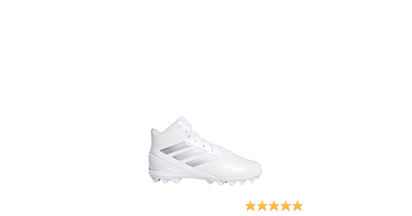 Amazon Com Adidas Freak Mid Molded Cleats Kids White Size 12k Clothing Shoes Jewelry