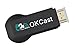 [Upgraded] Miracast Dongle, Foxcesd 5G Wireless Display Stick HDMI Adapter Receiver Streaming Media Share Videos Images Docs from iPhone, iPad, Samsung Android Smart Devices to TV, Monitor or Beamer
