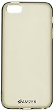 Amzer Soft Gel TPU Gloss Skin Fit Case Cover for Apple iPhone 5, iPhone 5S, iPhone SE (Fits All Carriers)  - Translucent Smoke Grey