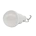 Portable 15W 130LM Solar Powered Led Bulb Light Outdoor Solar Energy Lamp Lighting for Hiking Fishing Camping Tent White