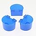 joyMerit 30 PCS Plastic Semi-Circular Bird Feeder Bowl, can be Used in Combination or Individually, Saving Space in The Bird Cage | Sthumb 4