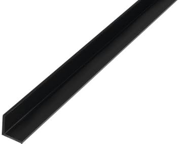 BawiTec PVC-Kunststoff-Winkelprofil 40x10mm 200cm schwarz Kunststoffwinkel