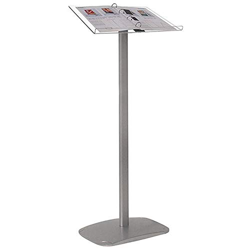 DISPLAY SALES - Free standing catalog or menu stand with binder rings | | Ideal for menus, catalogs, or as a presentation stand