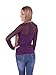 Long Sleeve Stretch Shirt Tank with Mesh Top Fitted Blouse One Size