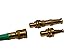 Nysist Garden Hose Quick Connect Set ~ Made in USA ~ Solid Brass Quick Connect Garden Hose Fittings ~ Bonus Swivel Coupler & Extra Washers