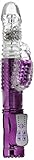 USB Charing Rabbit Vibrator,Tracy's Dog 36-Frequency Silicone Rotating Thrusting Vibrator G-spot Stimulation Vibe(Purple)