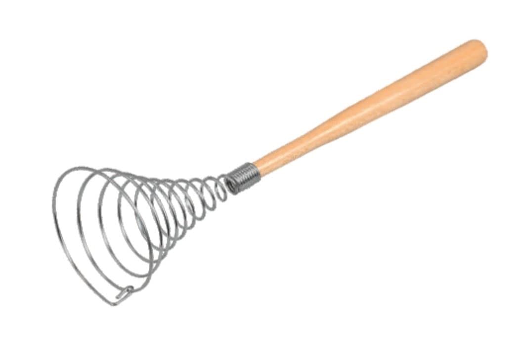 Tredoni Stainless Steel Spring Coil Whisk Mixer Blender, Ø6.5cm Spiral Egg Beater