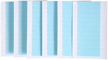 72 Pieces Hair Extension Tape Waterproof Double Sided Hair Weft Tape