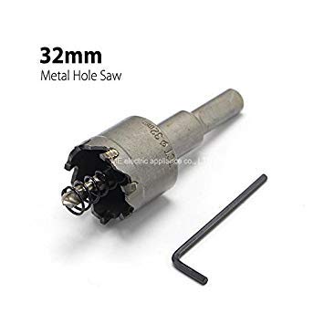 Generic 1Pc 32mm 1.26" Core Drill Bit Metal Hole Saw Drill Bit for Steel Metal Alloy Cutter Multi tool