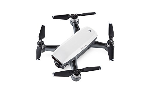 DJI Spark Portable Mini Drone Alpine White (Certified Refurbished) (Standard Unit)