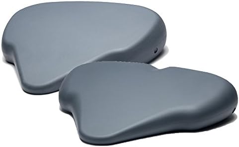 Posture Support Seat Cushions 3.5 and 4 in Wedge Seat Cushion- Non Slip Washable Back Support for Sciatica Pain. Portable for Office, Car, Kayak, Meditation Cushion