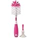 Munchkin Bristle Bottle Brush, Pink