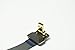 Short soft cord slimmicro 90 degree FPV FFC Flat Slim Thin HDMI Cable Micro HDMI 90 degree to Standard Full Normal HDMI for Gopro Sony A7RII A7SII A9 A6500 A6300（REVERSE SOCKET OF A6000）Black 20CM