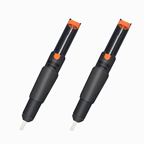 TOWOT Desoldering Pump Solder Sucker,2PCS Desoldering Vacuum Pump Solder Remover Tool