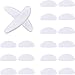 TOODOO 10 Pairs Eyeglasses Nose Pads Glasses Adhesive Silicone Nose Pads Non-Slip Thin Nosepads for Glasses Eyeglasses Sunglasses (Transparent, 1 mm)
