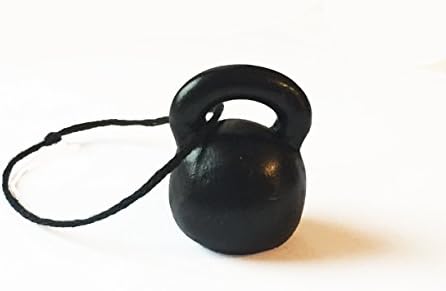 Kettlebell Ornament - Christmas Ornament - Polymer Clay Ornament - Fitness Ornament - Weightlifting Ornament - Personal Trainer Gift