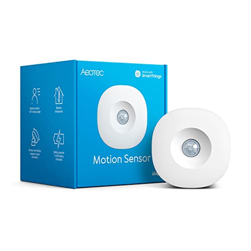 Aeotec SmartThings Motion Sensor, Zigbee, Mounting, Works with