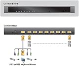ATEN CS1308 8-Port PS/2 USB KVM Switch UK Power Adapter Included view 7