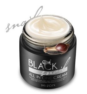 Mizon Black Snail All in One Snail Cream 75ml Anti-wrinkle Whitening Moisturize