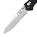Benchmade - 940-2 Knife, Reverse Tanto Blade, Serrated Edge, Satin Finish, G10 Handle
