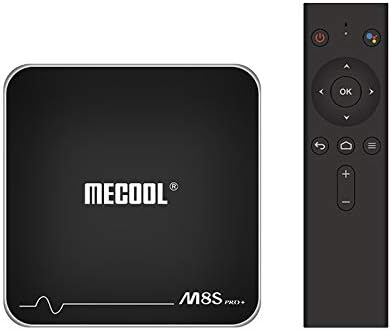 Android TV Box, 2018 Newest Model MECOOL Android 7.1 Smart Box with Amlogic S905W Quad Core, 2GB RAM 16GB ROM and Suport HDMI H.265 WiFi 2.4GHz