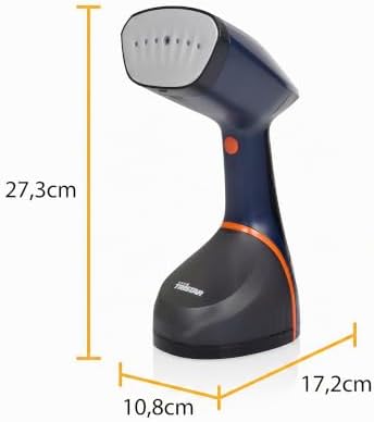 Vaporizador de roupa a vapor, 1500 W de potência, depósito de água de 290 ml, vaporizador compacto para refrescar roupas, ST-8965