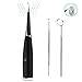 Plaque Remover Teeth Cleaning Dental Tools - Tartar Remover for Teeth-Electric Dental Calculus Remover -Dental Picks Stainless Steel Kit for Stain Eraser Tooth Polisher with Scraper Mirror(Black)