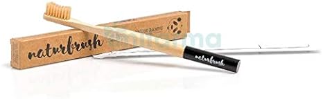 Naturbrush Cepillo De Dientes De Bambu Adulto Negro 100 ml