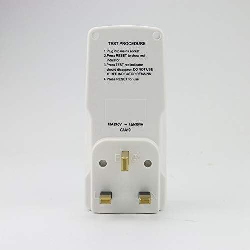 Lhq Hq Uk Stecker 13a Gfci Leckage Stecker Rcd Buchse Start Circuit Breaker Ausschnitt Power Trip Switch Uk Stecker Amazon De Kuche Haushalt