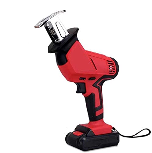 RDJSHOP Tragbare 12V schnurlose Hubkolbensäge mit Klingenbatterie Elektrische Li-Ion-Säbelsäge, für Holz-Metallketten… – Bild 8
