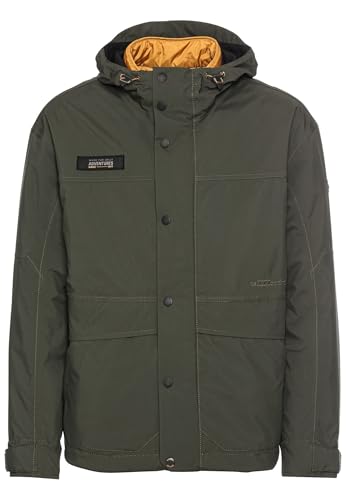 camel active Herren teXXXactive® Funktionsjacke mit herausnehmbarem Futter Grün, menswear-64